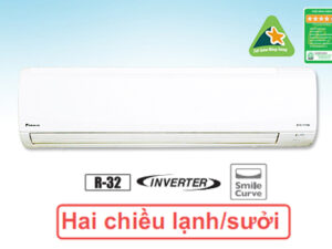 Điều hòa Daikin 2 chiều 18000BTU inverter gas R32 FTHF50VAVMV