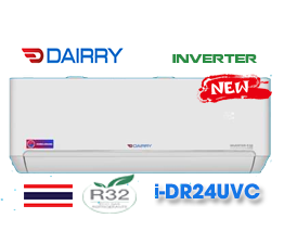Điều hòa Dairry 24000 1 chiều inverter i-DR24UVC