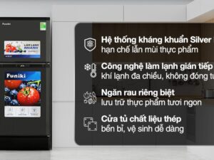Tủ lạnh Funiki 120 lít HR T6120TDG